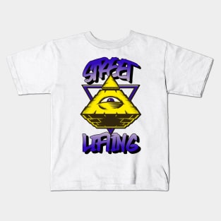 STREETLIFTING - pyramid graphic Kids T-Shirt